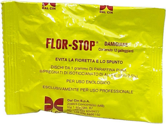 antifioretta damigiane flor stop 12 pastiglie cod:ferx.vit54452