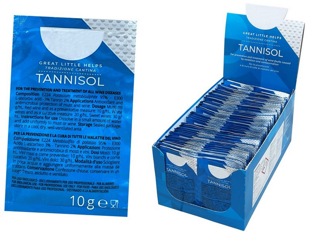 antiossidante tannisol  kg. 1 ( 100 bustine) cod:ferx.vit49575