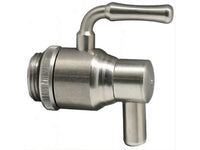 rubinetto per bidoni olio inox a leva salvagoccia e ghiera mis. 1 cod:ferx.vit54281
