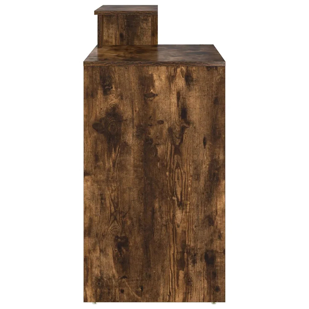 Scrivania | Tavolo da Ufficio Rovere fum¨¦ 120,5 x 44 x 88,5 cm Legno multistrato