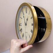 Cassaforte orologio, creativa camera da soggiorno cassaforte orologio, contenitore di sicurezza per oggetti di valore, orologio da parete