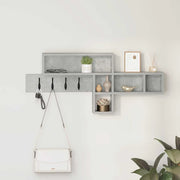 Appendiabiti a muro Grigio cemento 100 x 12 x 43,5 cm 874414