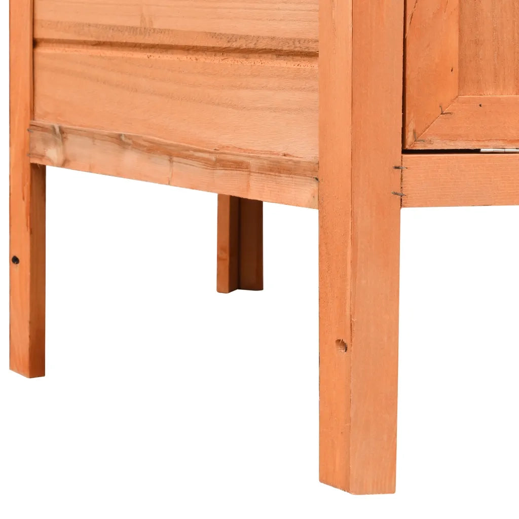 Pollaio in Massello di Pino e Abete 126x117x125 cm cod mxl 45323