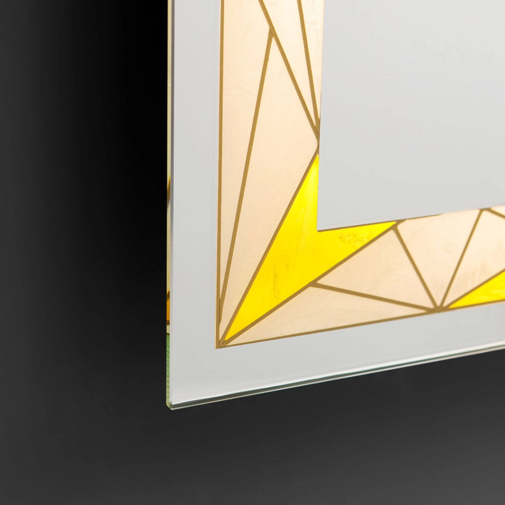 Specchio rettangolare 60x80 illuminato a led