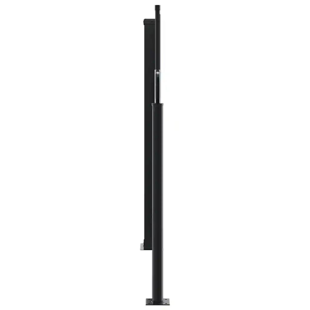 Tenda da Sole Laterale Retrattile Marrone 100x1000 cm