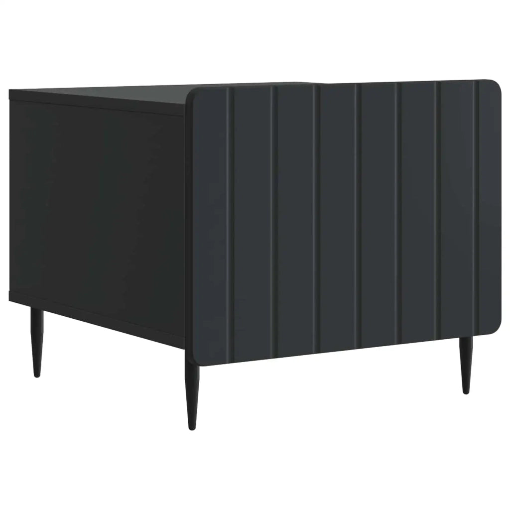 Tavolino da salotto Nero 49 x 50 x 42 cm Legno ingegnerizzato 894506