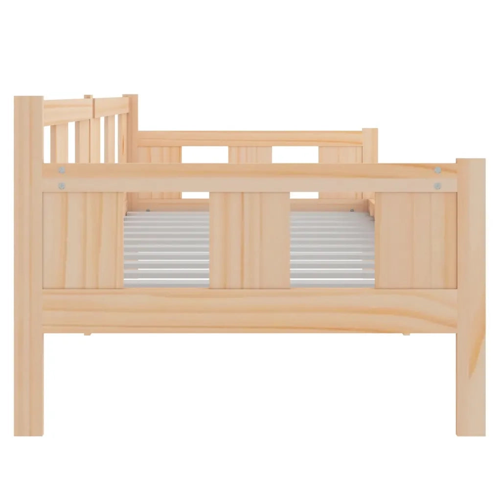 Letto singolo | Letto per adulti | Dormeuse in Legno Massello di Pino 90x200 cm