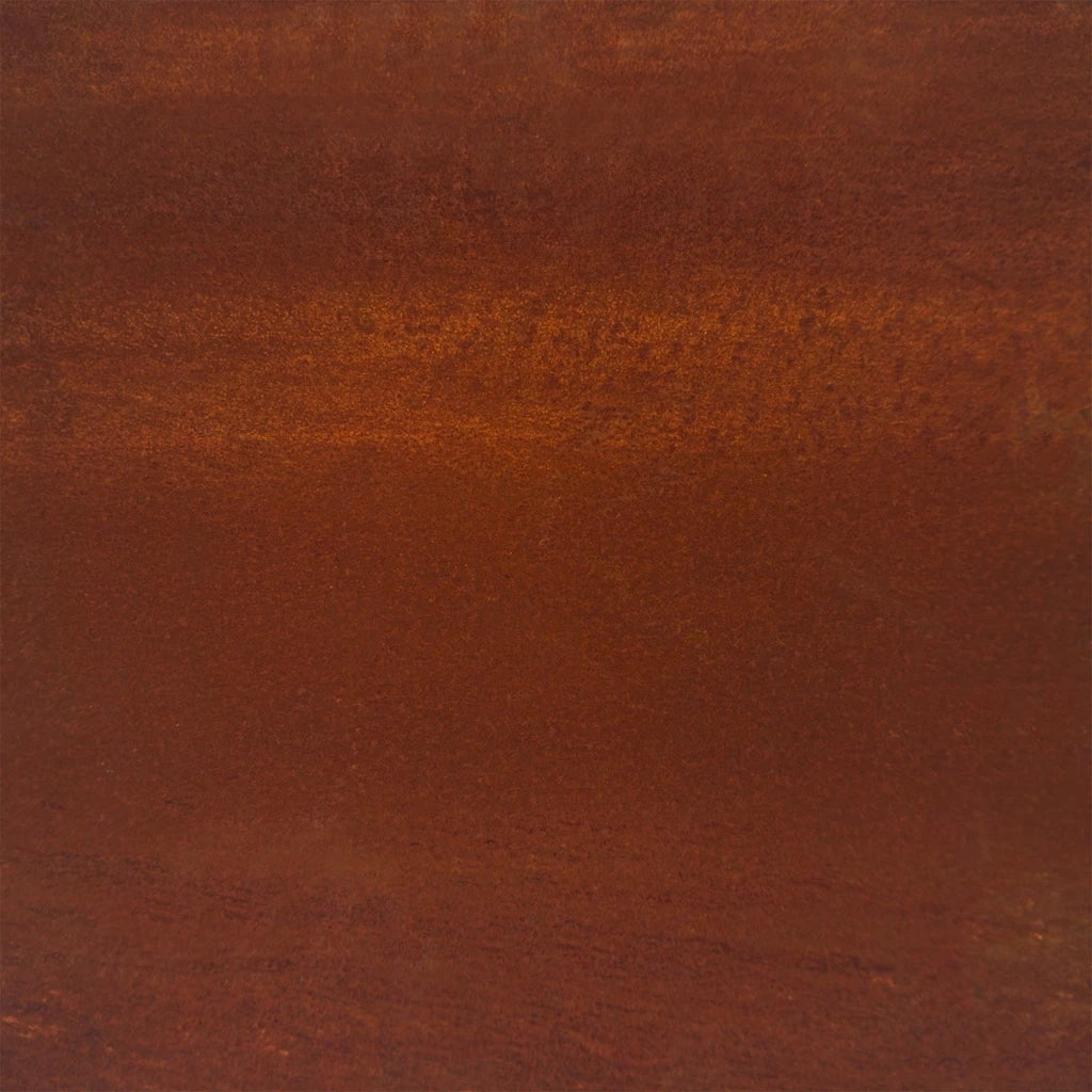 Decorazione Muro Giardino 105x55 cm Foglie Bambù Acciaio Corten 824483
