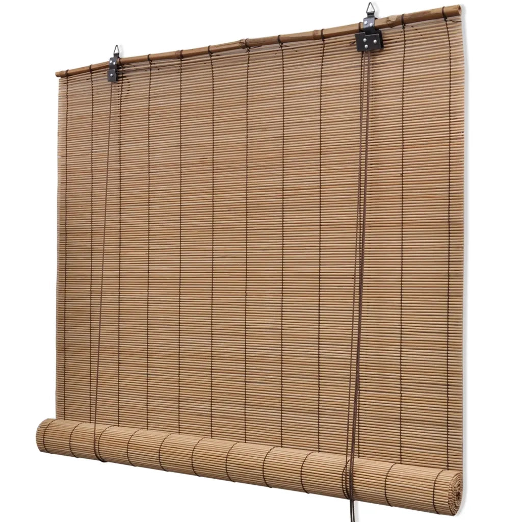 Tenda Avvolgibile in Bamb¨´ 100x220 cm Marrone
