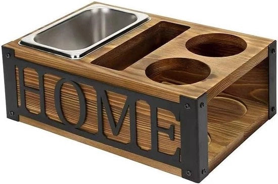 piatto per cibo e contenitori per bevande - gadget perfetto per la stanza da pranzo, organizzatore di snack per divani e poltrone, mobili per la sala da pranzo accessori, cassetta di snack per tavolo