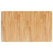 Piano Bagno Marrone Chiaro 100x60x1,5cm Legno Massello Trattato CFW4131672
