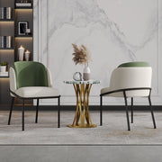 Sedia Adattabile - Beige - Verde - Gambe Adattabili - Struttura in Plastica