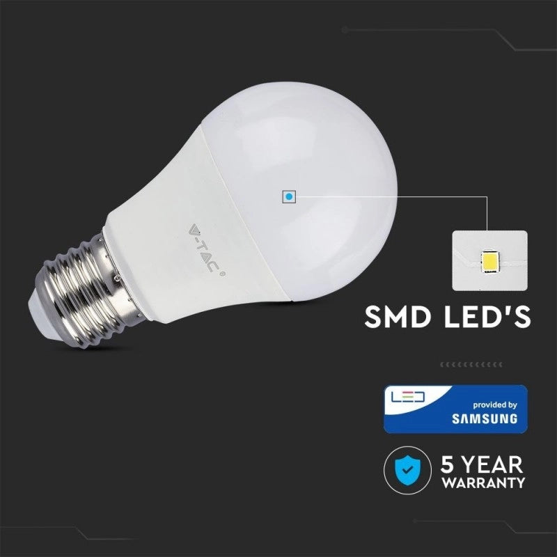 Lampada Led E27 A60 12W 1055 LM Caldo 3000K Dimmerabile Chip Samsung SKU-20044