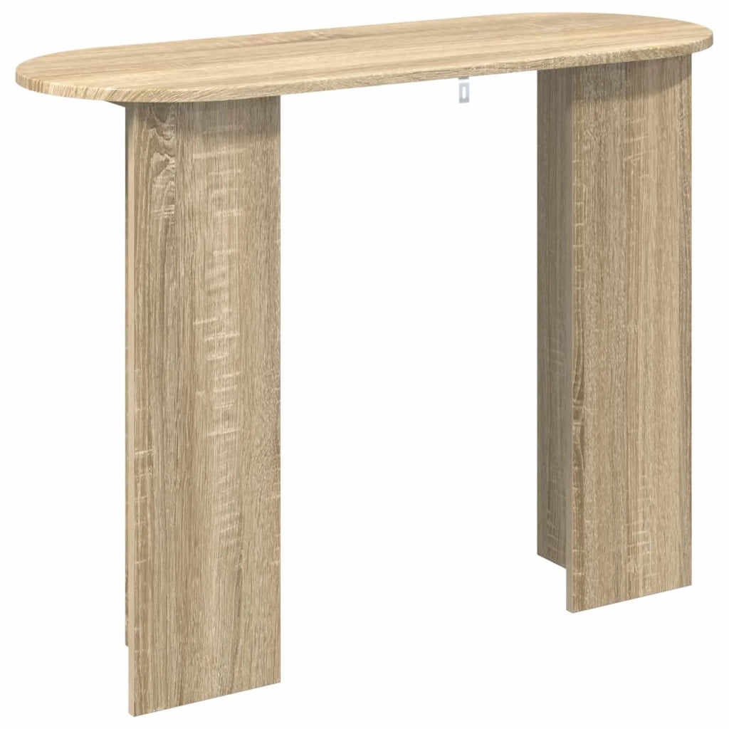 Tavolo consolle Rovere Sonoma 100 x 39,5 x 75 cm