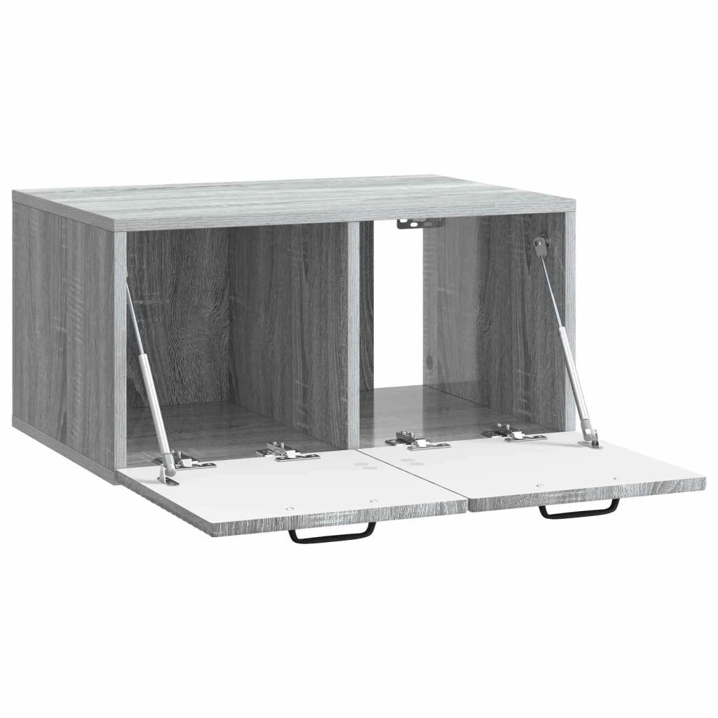 Mobile Porta TV da Muro Grigio Sonoma 59,5 x 41 x 30 cm