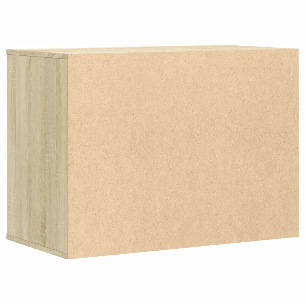 Cassettiera Angolare Rovere Sonoma 80x41x58cm Legno Multistrato