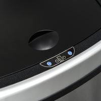 Easycomfort Pattumiera Cestino Bidone con Coperchio a Sensore ad Infrarossi per Cucina Bagno Capacità 58L in Acciaio ABS 40.9 × 28.9 × 68cm