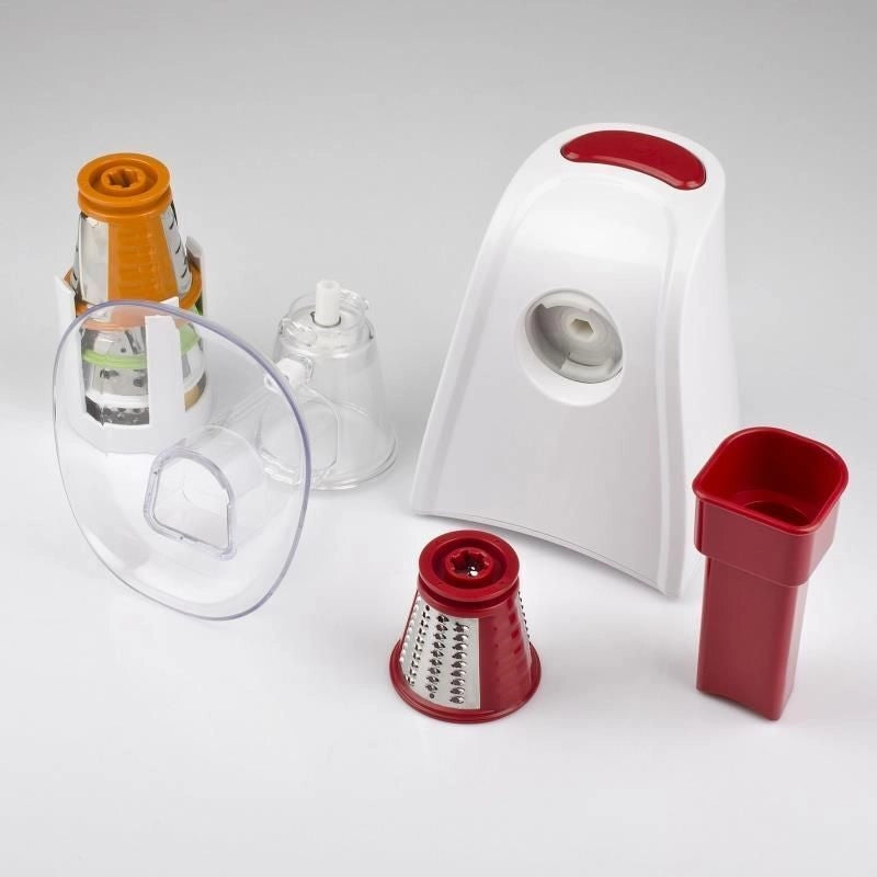 Girmi GT45 grattugia e spiralizzatore elettrici Grattugia elettrica Plastica Multicolore