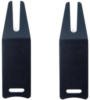 Kit di riparazione per buche da golf 2 pezzi - Marcatori da golf - Alluminio - Sostenibile - Design classico - 2,5 x 8 cm - Attrezzo da golf