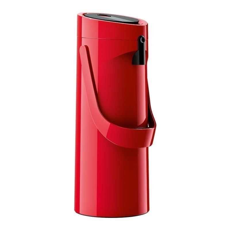 EMSA 515708 Ponza Thermos per bevande 1,9 L con pompa Comfort Press colore Rosso