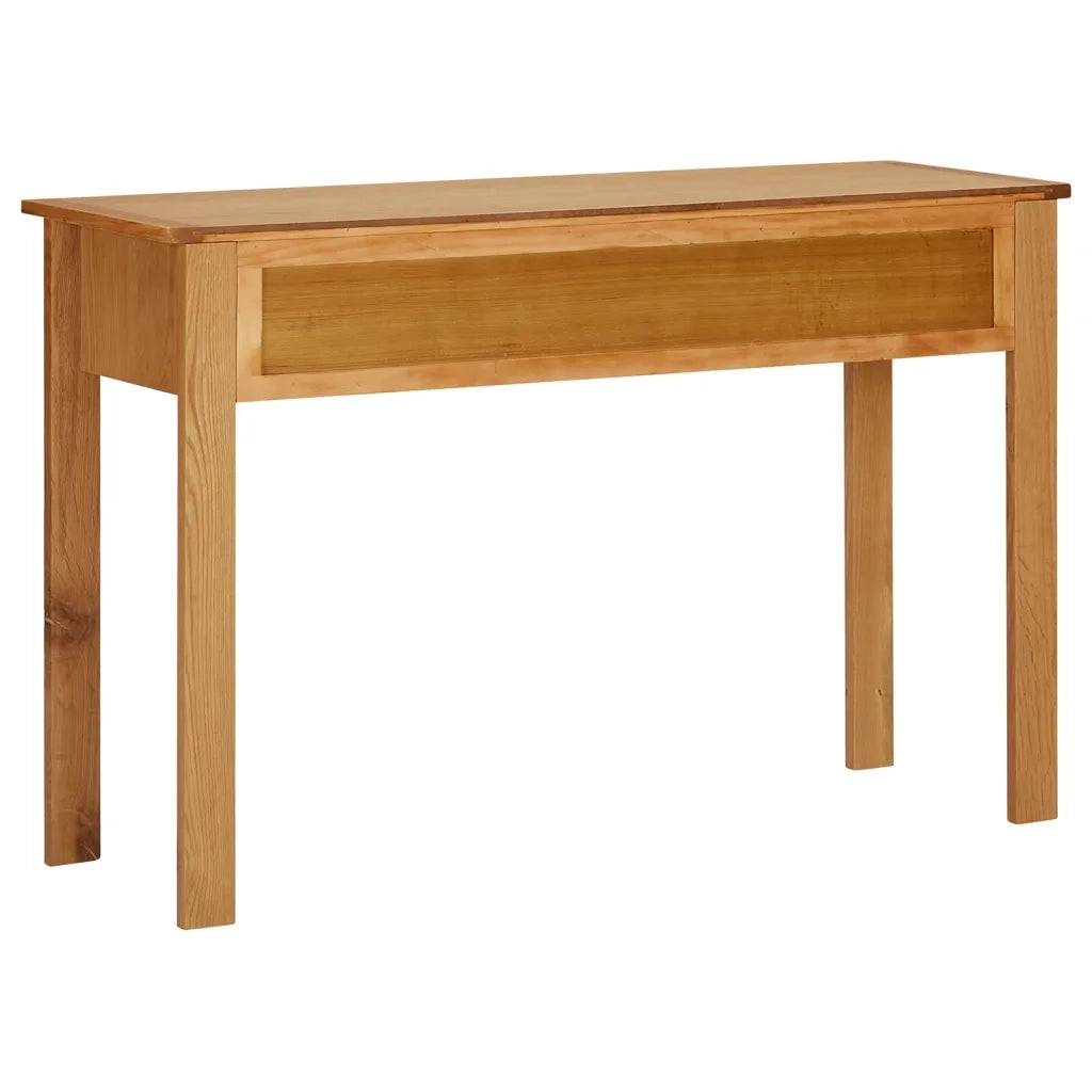 Tavolo da Trucco 110x40x75 cm in Legno Massello di Rovere