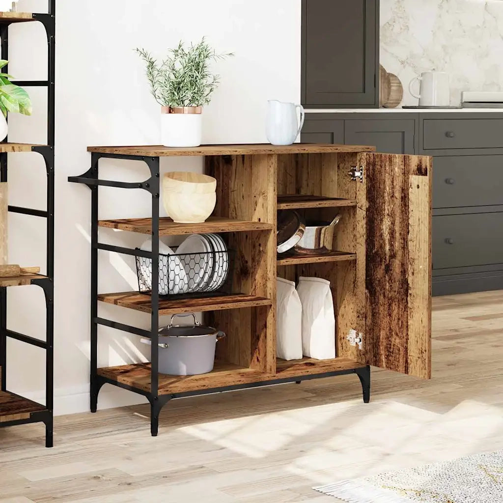 Carrello da Cucina Legno vecchio 87,5 x 39 x 84,5 cm CFW1101136