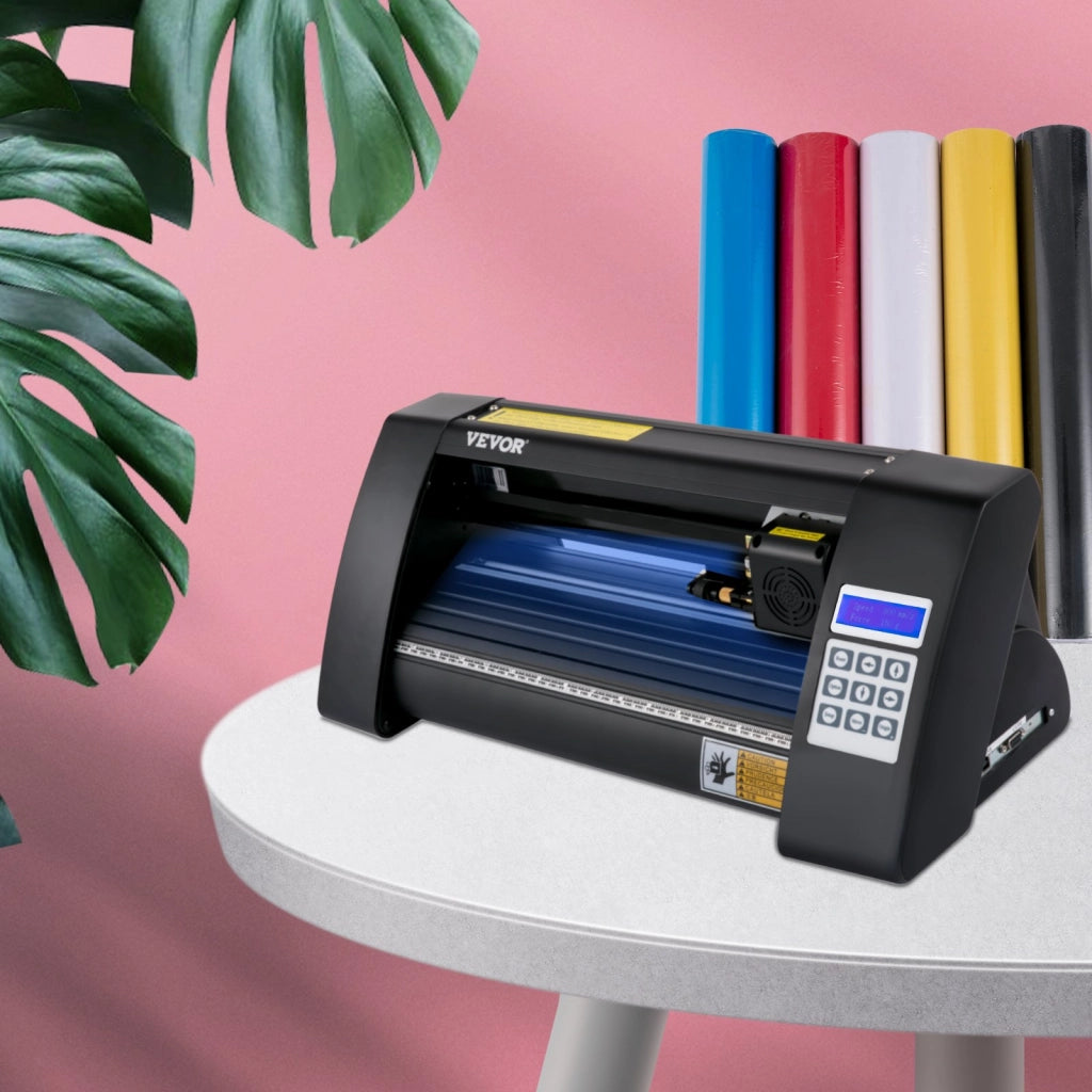 Plotter da Taglio Vinile 375 mm KH-375A 95W con Luce Guida a LED e Software Signmaster per Fai da Te e Insegne