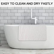 Asciugamano quadrato antiscivolo 80 x 80 cm con spugna - Lavabile e asciuga velocemente