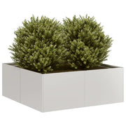Fioriera 80x80x30 cm in Acciaio Inox 860805