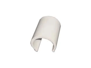 CLIPS PVC BIANCO PER SERRE- - per tubi da ø mm.30 - 1 kg