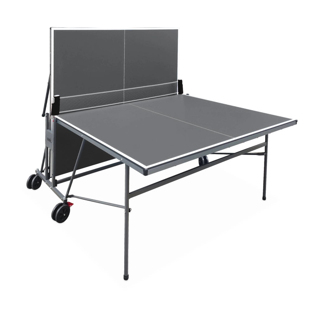 Tavolo da ping pong per esterni 274cm con 2 racchette e 3 palline +