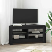 MobileTVAngolare Nero 102 x 40,5 x 45 cm Legno multistrato 889776
