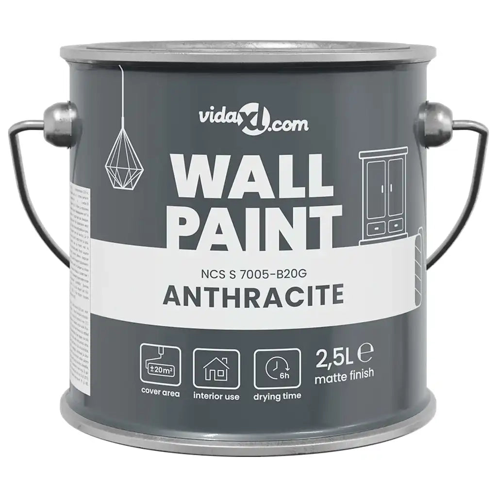 Pittura murale Grigio 2,5 L Stampa da parete CFW5175716