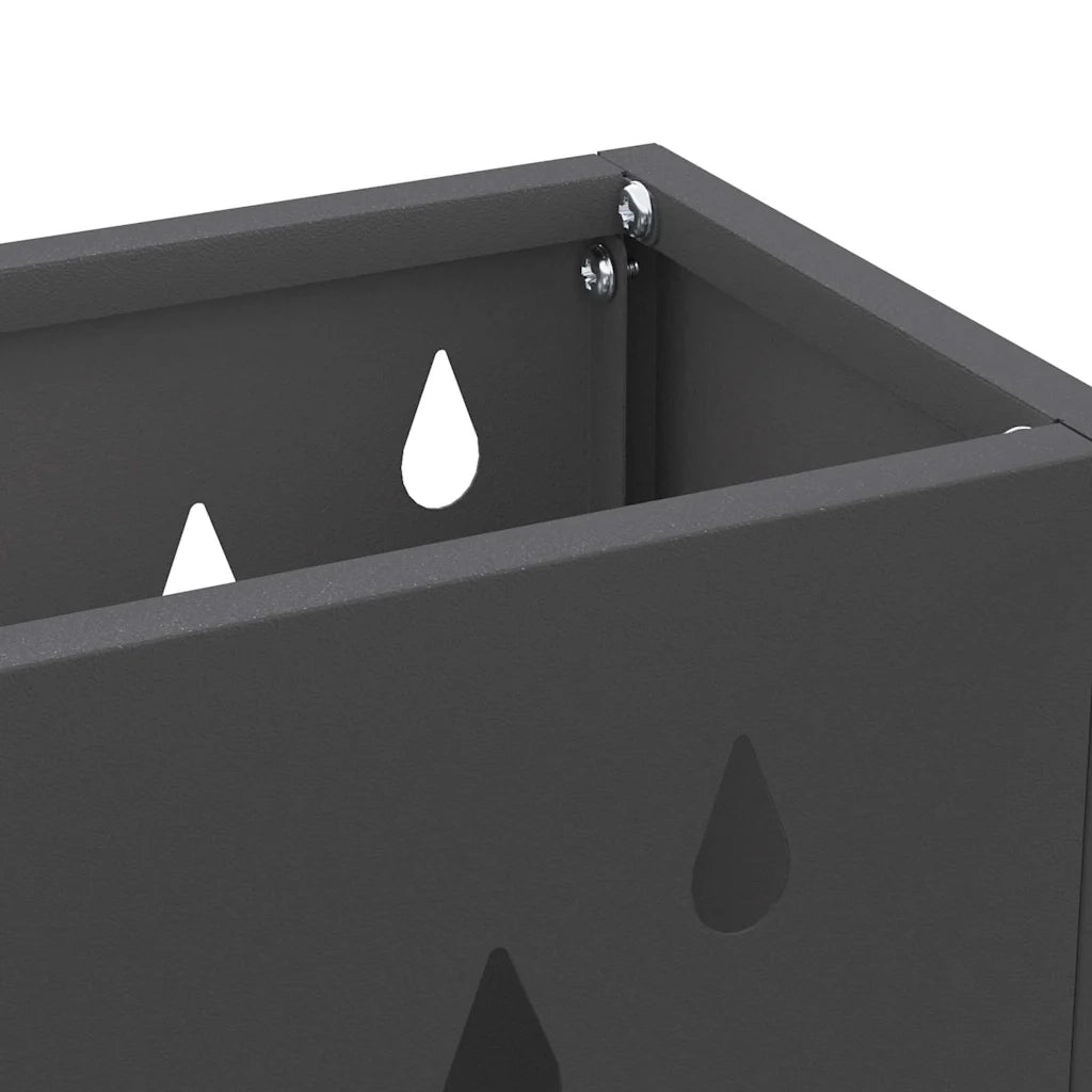 Supporto per Ombrellone Nero 28 x 12 x 41 cm Acciaio CFW3304232