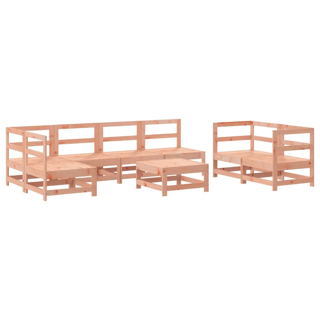 Set Salotto da Giardino 8 pz in Legno Massello di Douglascod mxl 94265