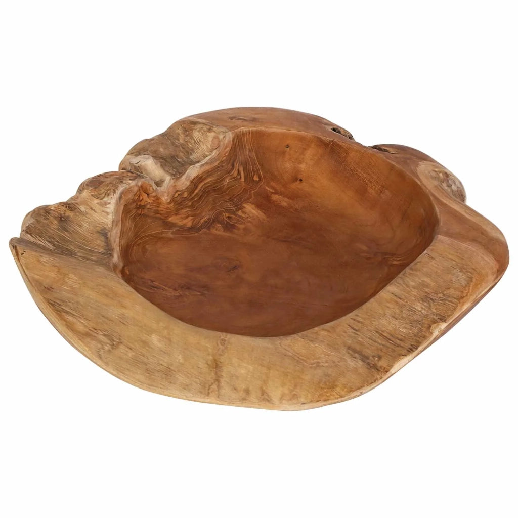 Portafrutta JEPARA Ø 50 cm Legno di teak massello Rotondo 42010337