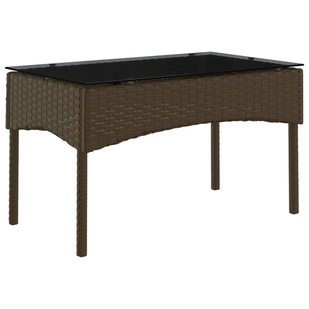 Set Divano da Giardino con cuscino 2 pcs polyrattan