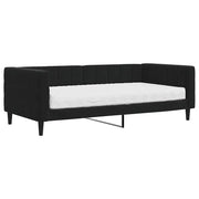 Divano letto | Sof¨¤ letto | Letto singolo con Materasso Nero 90x190 cm in Velluto