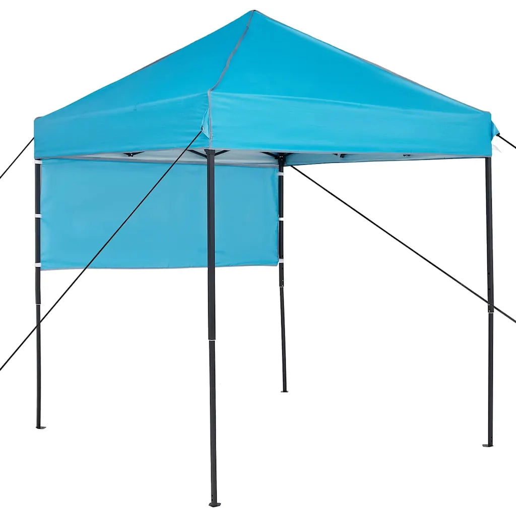Tenda Gazebo Blu 194 x 194 x 251 cm Tessuto 42007374