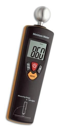 TFA 30.5503 HumidCheck Contact Misuratore di Umidita' Materiali Capacitivo Non Invasivo Legno e Materiali da Costruzione colore Nero