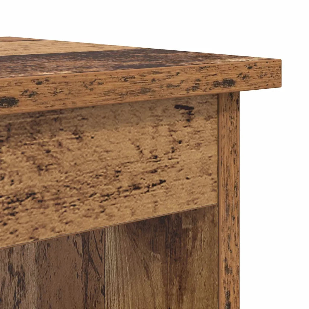 Tavolino da salotto 3 pcs Legno vecchio Legno multistrato