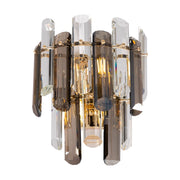 Applique Contemporanea Flare Metallo Oro 2 Luci