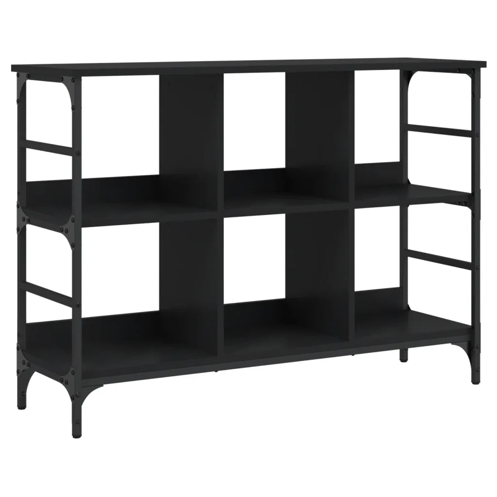 Credenza Nera 102x32x73,5 cm in Legno Multistratocod mxl 133510