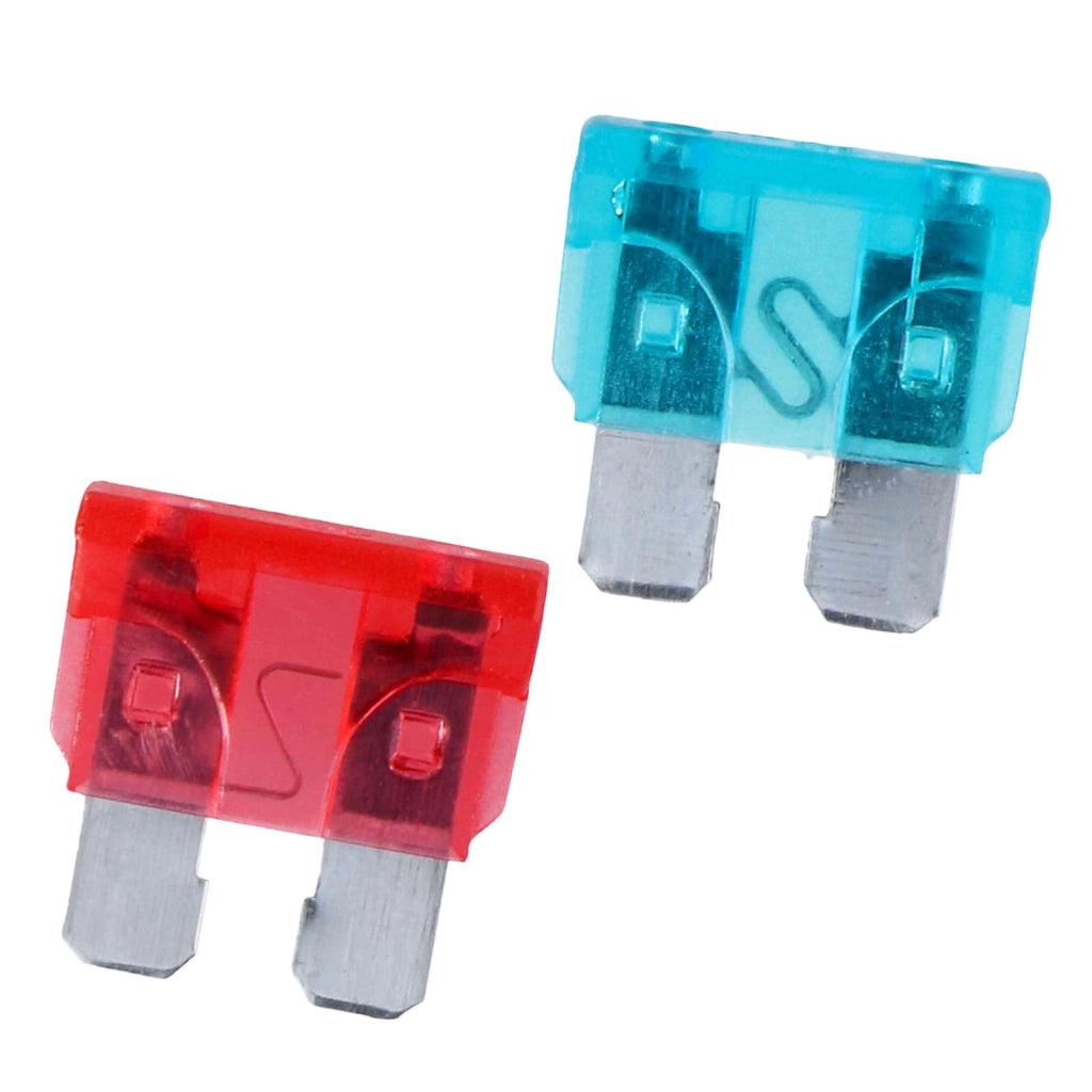 Fusibili per auto 6 pezzi da 7,5 A a 30 A Protezione sistema elettrico Multicolore Dunlop
