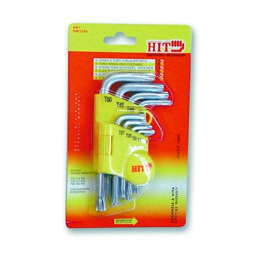 Serie 9 chiavi Torx