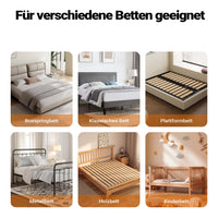 Sponda letto bambini 180x42 cm, pieghevole, metallo e nylon, Barriera anticaduta