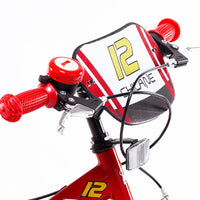 SCH CHICANE 12" bicicletta per bambini, bici bambino, adatta a bambini tra i 3 e i 5 anni, per altezza tra 85 e 105 cm, 