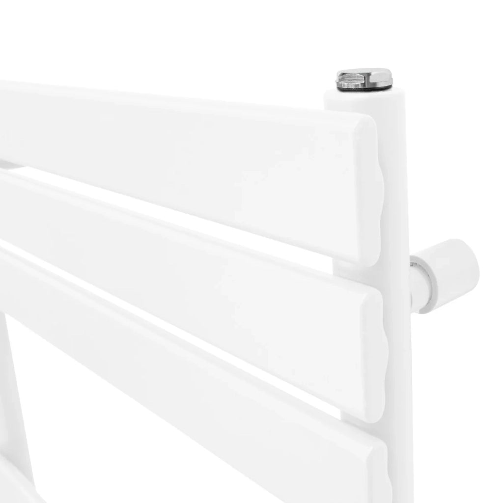 Radiatore per asciugamani design a pannello piatto 1200 x 600 mm per bagno ad incasso  Bianco