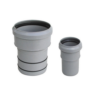TRONCHETTO PP RIDUZIONE AL PVC VALSIR- Diam. F 125 x M 110 lungh. 260- VALSI- pezzi 1