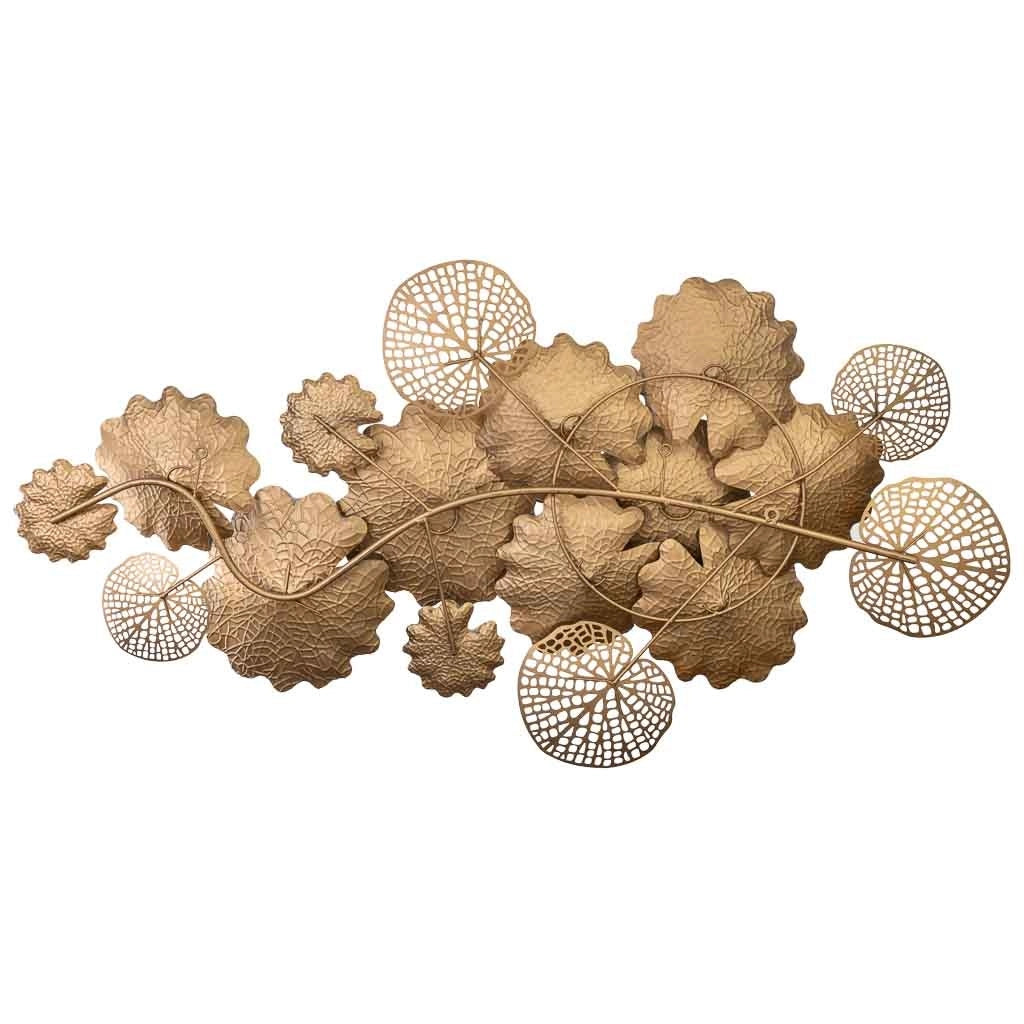 Carta da parati decorativa in metallo 131,4x67,9x8,9